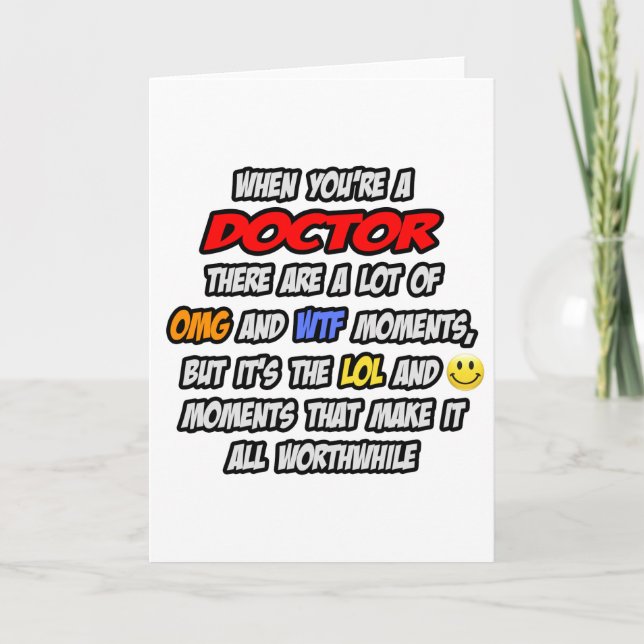 Carte Docteur .. OMG WTF LOL (Devant)