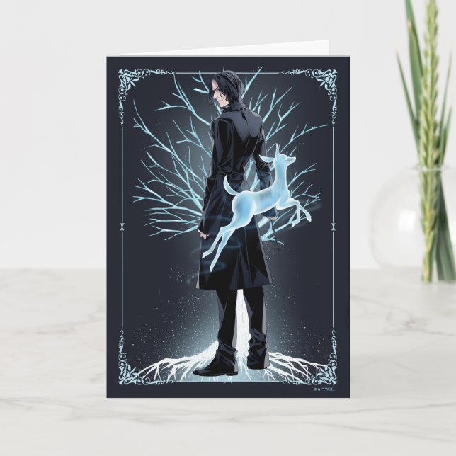Carte Doe Patronus d'Anime Severus Snape (Devant)
