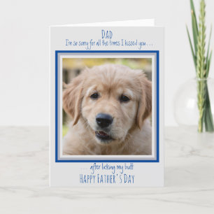 Carte Dog Dad - Funny From the Dog - Happy Father's Day