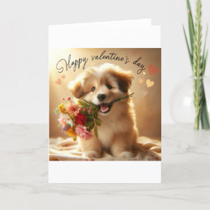 Carte Dog Valentine's Day
