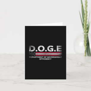 Carte Doge D.o.p.e. Ministère de l'Efficacité gouverneme