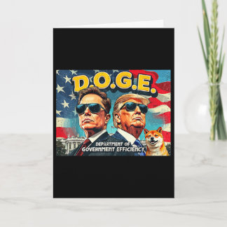 Carte Doge Département de l'efficacité gouvernementale D