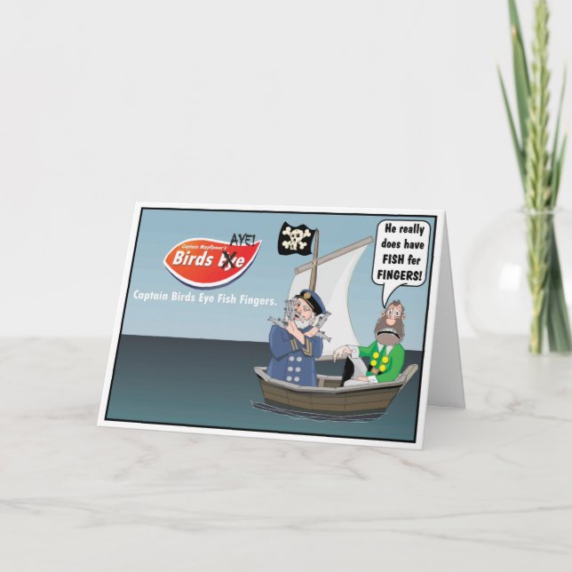 CARTE DOIGTS DE POISSON (Devant)