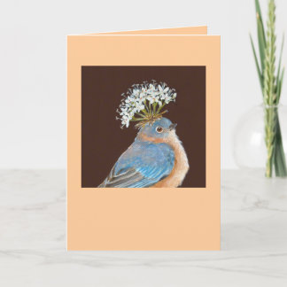 carte d'oiseau bleu (Hermione)