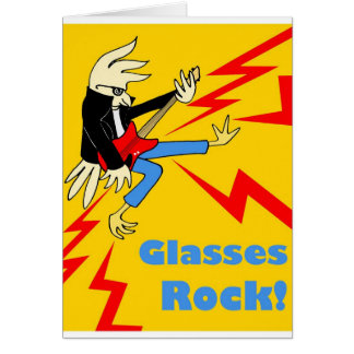 Carte d'oiseau en verre de Rockin
