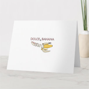 Carte Dolce et banane