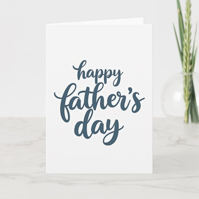 Carte d'ombre de la Fête des Pères sarcelle (Devant)