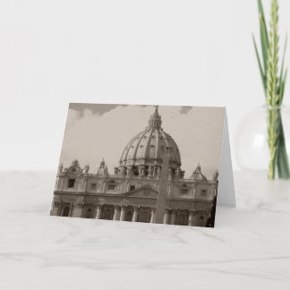 Carte Dôme de la basilique Saint-Pierre de Rome
