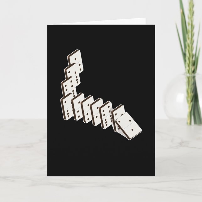 Carte Dominos Dominoe Game Nuit (Devant)