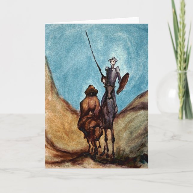 Carte Don don Quichotte (Devant)