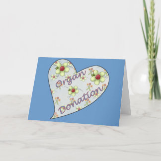 Carte Don d'organes