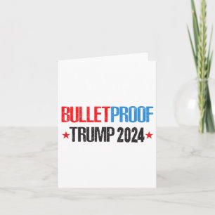 Carte Donald Trump 2024, Dieu bénisse le président Trump