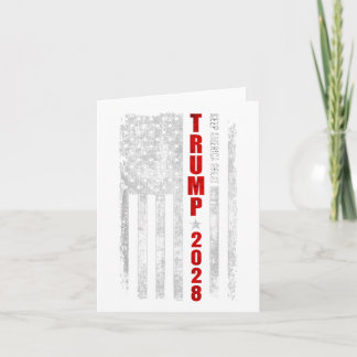 Carte Donald Trump 2028 Garder l'Amérique grande électio