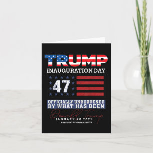 Carte Donald Trump 47e président 2025 Inauguration États