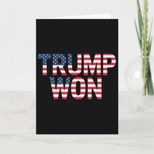 Carte Donald Trump a gagné l'élection républicaine de 20