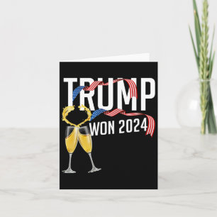 Carte Donald Trump a gagné l'inauguration de l'élection