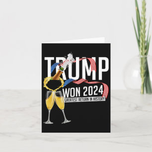 Carte Donald Trump a gagné l'inauguration de l'élection