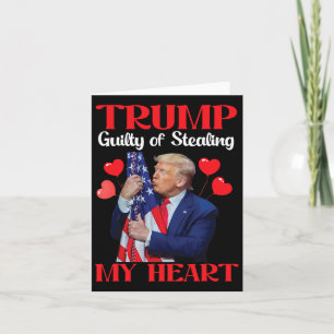Carte Donald Trump avec le drapeau américain Trump coupa