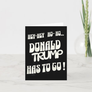 Carte Donald Trump Doit S'En Aller Non Roi Non Autoritai