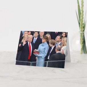 Carte Donald Trump Is Sworn In As President