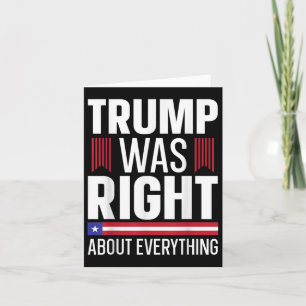 Carte Donald Trump Trump A Raison De Tout