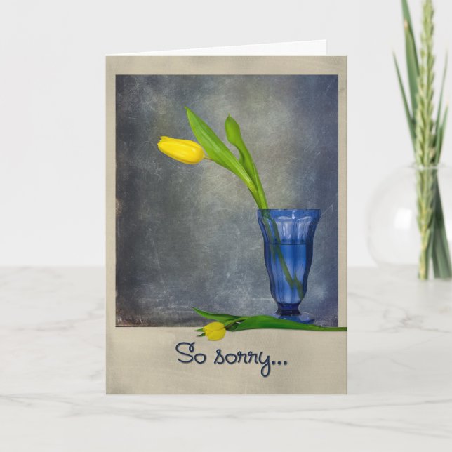 Carte Donc désolé (Devant)