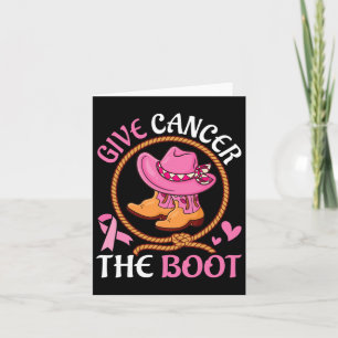 Carte Donnez au cancer le bol rose cancer du sein occide