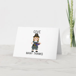 Carte Donnez beaucoup de mercis