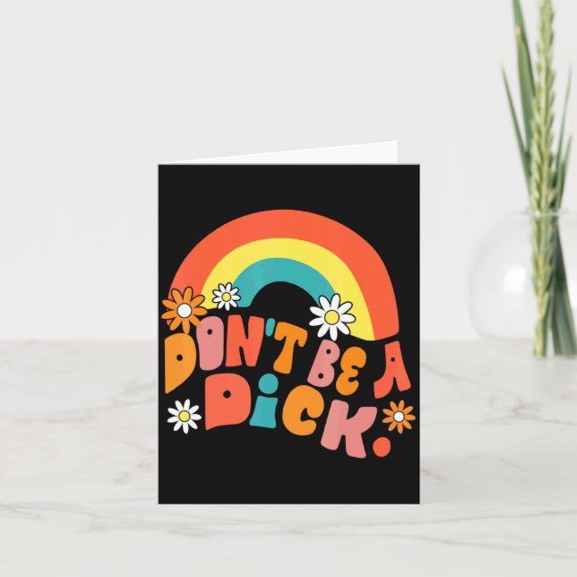 Carte Dont Be A Motivation Message Vintage Groov  (Devant)