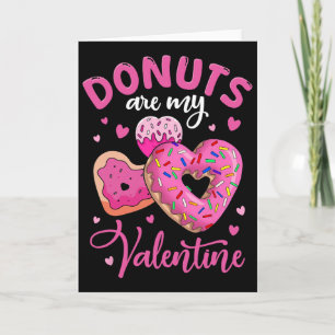 Carte Donuts Sont Mon Valentin Drôle Anti Saint-Valentin