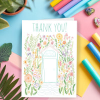 Doodé couleur Merci Sweet Garden Door