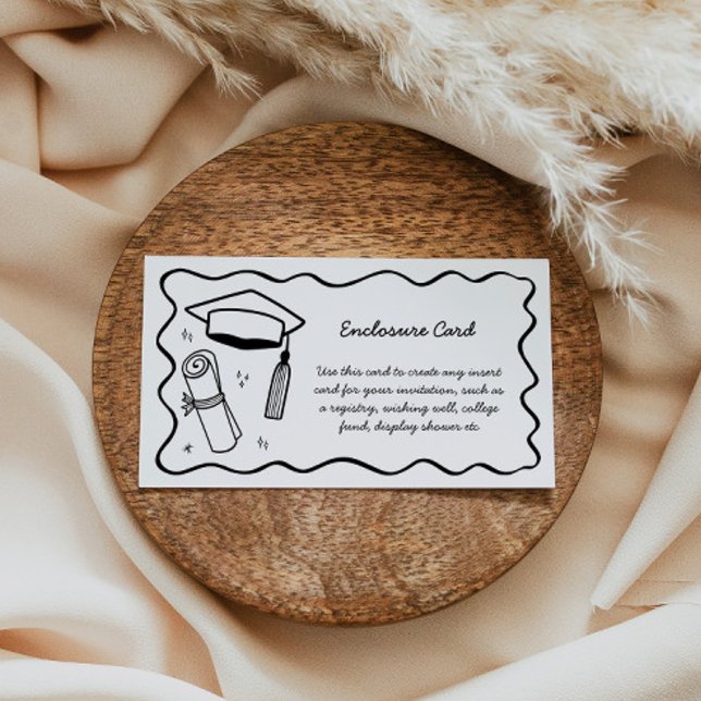 Carte Doodle Boîtier Insertion personnalisée Gradu (Créateur téléchargé)