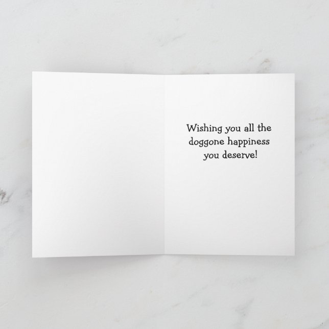 Carte Doodle Dessiné à la Main pour l'Anniversaire de Ch (Intérieur)