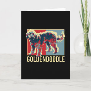 Carte Doodle d'or