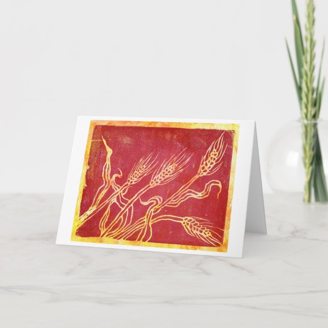 Carte d'or d'automne (Devant)