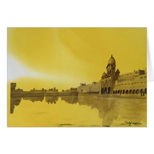 CARTE D'OR DE TEMPLE (Devant horizontal)