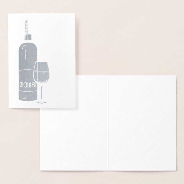 Carte Dorée 2018 Bravo ! Huile d'argent (Affichage)