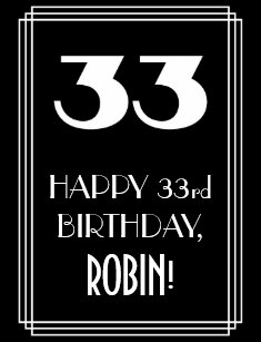 Cartes 33 Ans D Anniversaire Zazzle Fr