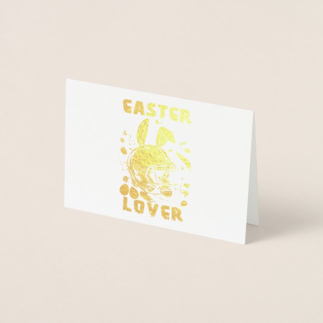 Carte Dorée Amant de Pâques (Devant)