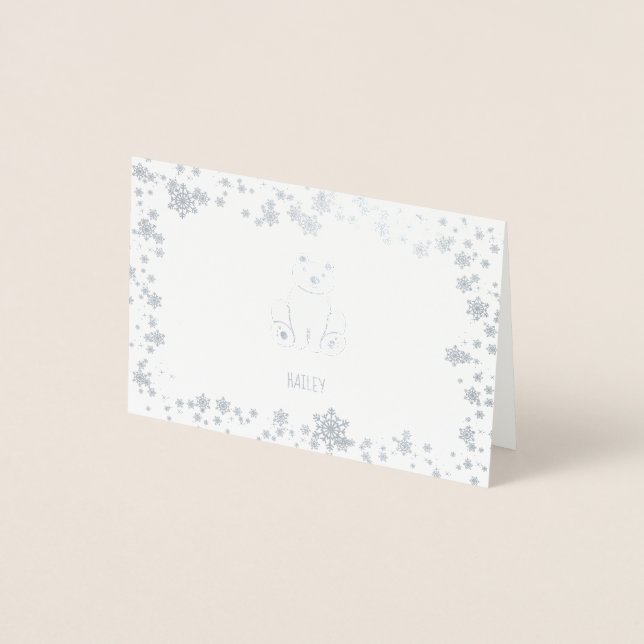 Carte Dorée Amis polaires (Devant)