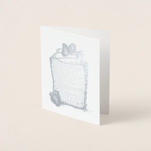 Carte Dorée Angel Food Cake Fraises Boulangerie de nourriture 