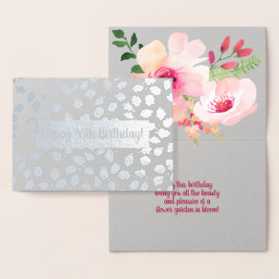 Carte Dorée Anniversaire/Tout-Occasion faits sur commande