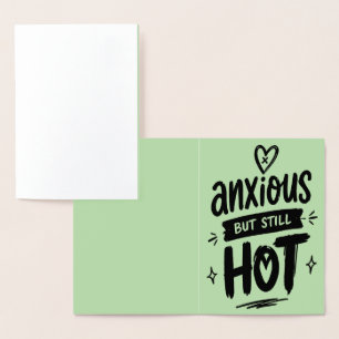 Carte Dorée Anxieux Mais Chaud