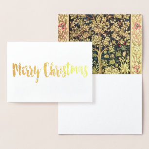 Carte Dorée Arbre de William Morris de Pre-Raphaelite de cru