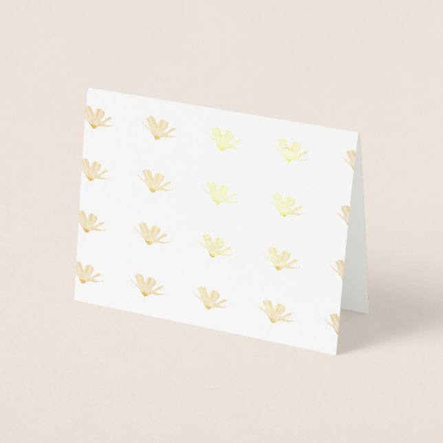 Carte Dorée Baise rose (Devant)