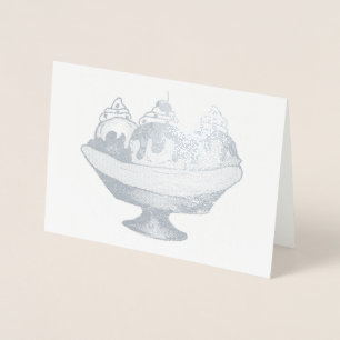 Carte Dorée Banana Split Glace Cream Sundae Social Food Desser