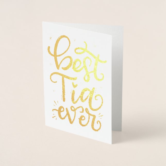 Carte Dorée Best Tia (Devant)