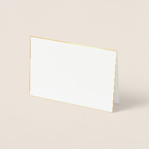 Carte Dorée Bonjour décontracté
