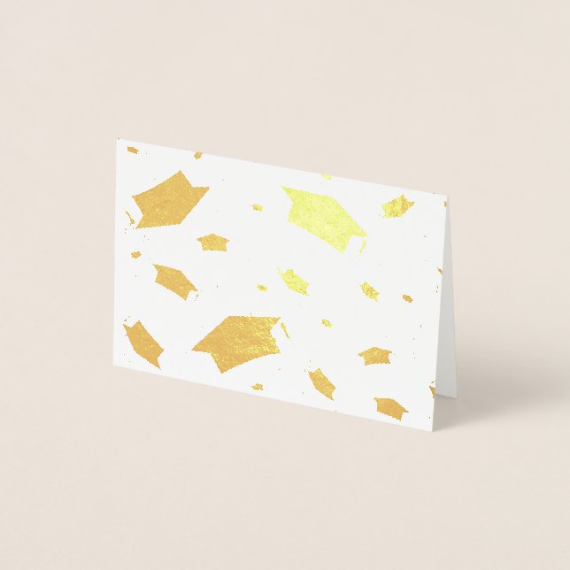 Carte Dorée Célébration du diplôme (Devant)