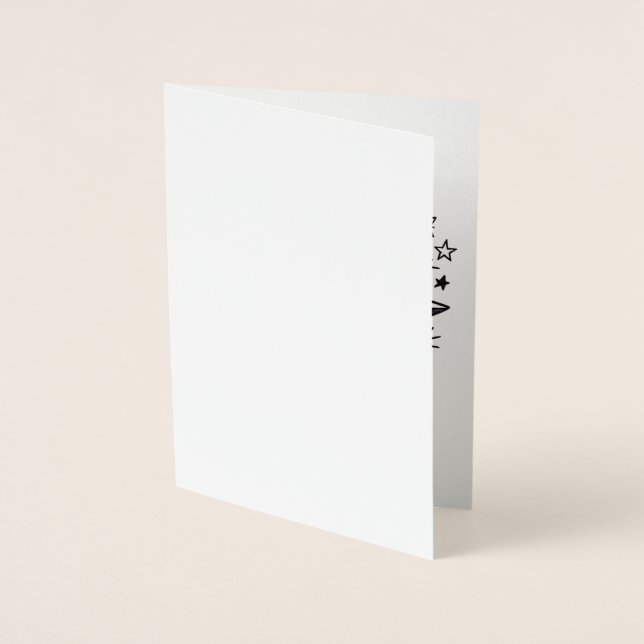 Carte Dorée Conception de citation motivationnelle de progrès  (Devant)